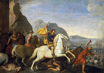 Picture of SAINT JAMES AT THE BATTLE OF CLAVIJO