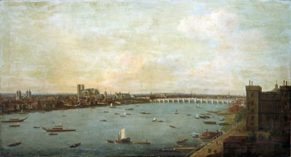 Picture of THE CITY OF WESTMINSTER FROM LAMBETH