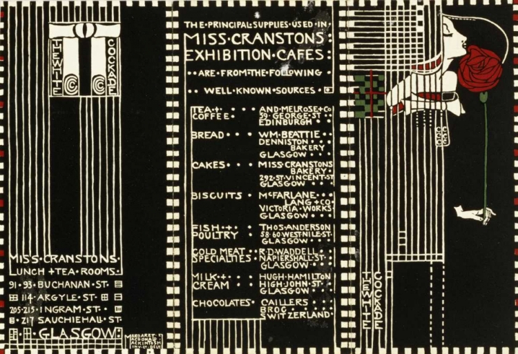 Picture of THE WHITE COCKADE, ILLUSTRATION FOR A MENU, 1911