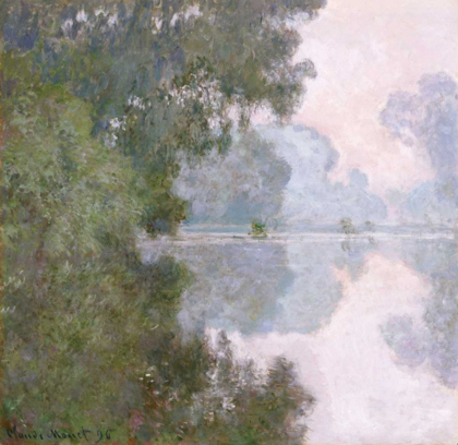 Picture of MORNING ON THE SEINE, NEAR GIVERNY