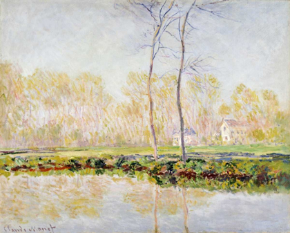 Picture of THE BANKS OF THE RIVER EPTE AT GIVERNY