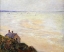 Picture of THE HUT AT TROUVILLE; LOW TIDE