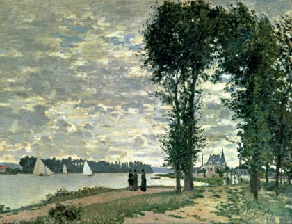 Picture of THE BANKS OF THE SEINE AT ARGENTEUIL