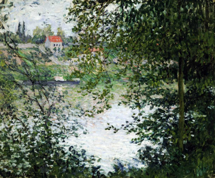 Picture of THE ISLAND OF LA GRANDE JATTE, THROUGH THE TREES