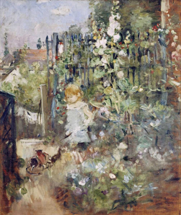 Picture of A CHILD IN THE ROSEBEDS
