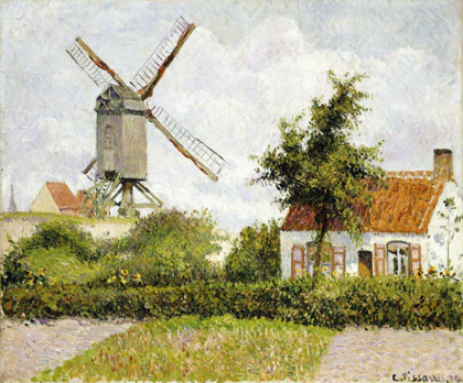 Picture of WINDMILL AT KNOCK, BELGIUM