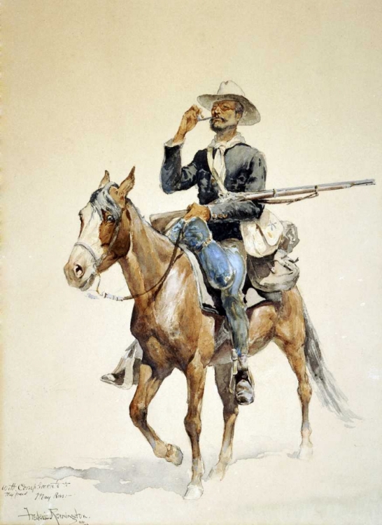 Picture of A MOUNTED INFANTRYMAN