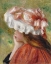 Picture of HEAD OF A YOUNG GIRL IN A RED HAT