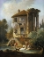 Picture of WASHERWOMEN OUTSIDE THE TEMPLE OF THE SIBYL, TIVOLI