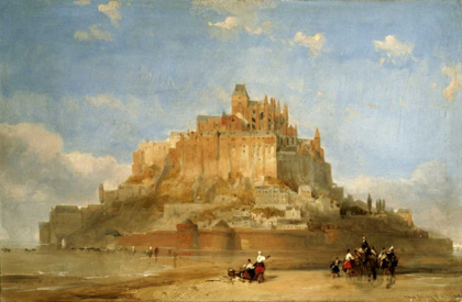Picture of MONT ST MICHEL FROM THE SANDS