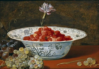 Picture of STRAWBERRIES WITH A CARNATION