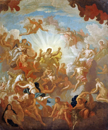 Picture of PROMETHEUS STEALING FIRE FROM THE GODS