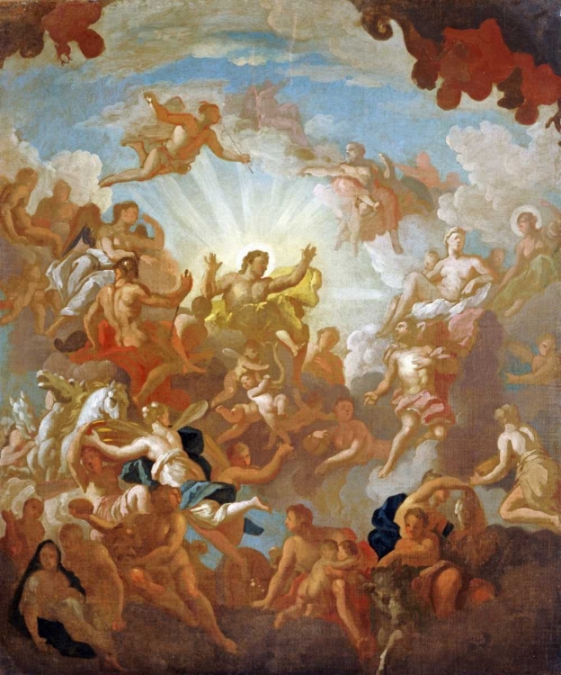 Picture of PROMETHEUS STEALING FIRE FROM THE GODS