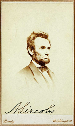 Picture of ABRAHAM LINCOLN, 1864