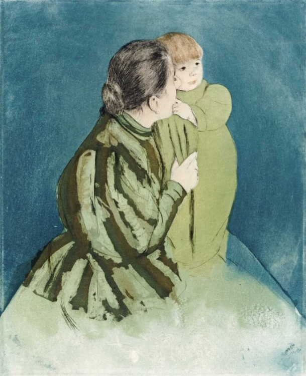Picture of PEASANT MOTHER AND CHILD