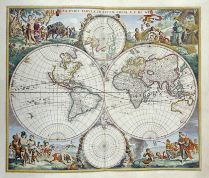 Picture of MAP OF THE WORLD