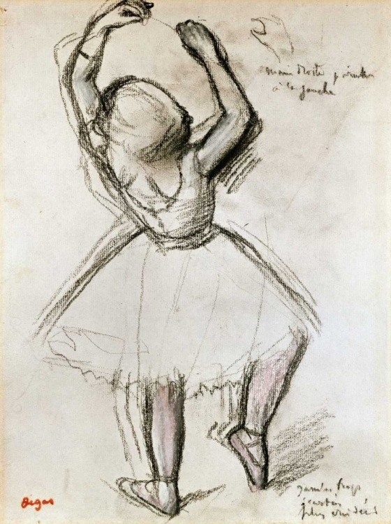 Picture of BACKVIEW OF A DANCER