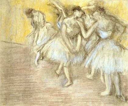 Picture of FIVE DANCERS ON STAGE