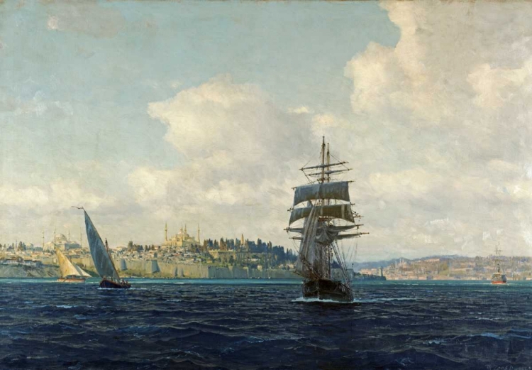 Picture of A VIEW OF CONSTANTINOPLE