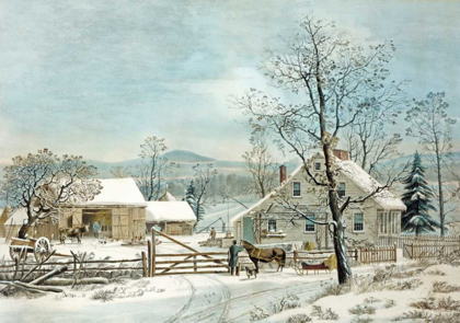 Picture of NEW ENGLAND WINTER SCENE