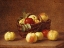 Picture of APPLES IN A BASKET ON A TABLE