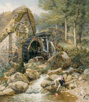 Picture of AN OLD WATER MILL
