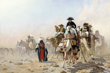 Picture of NAPOLEON AND HIS GENERAL STAFF IN EGYPT