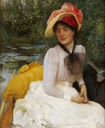 Picture of GIRL IN A PUNT