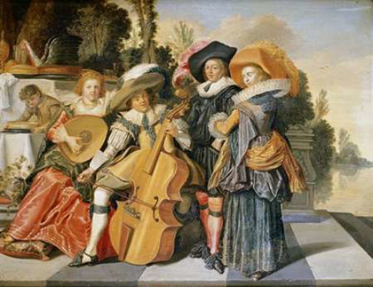 Picture of ELEGANT FIGURES MAKING MUSIC