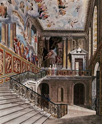 Picture of GRAND STAIRCASE, HAMPTON COURT