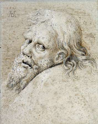 Picture of THE HEAD OF A BEARDED MAN