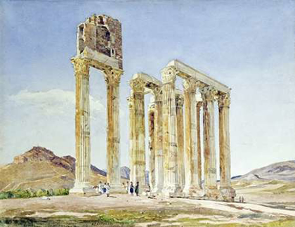 Picture of THE TEMPLE OF OLYMPIAN ZEUS, ATHENS