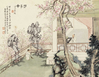Picture of EIGHT VIEWS OF QIU GARDEN