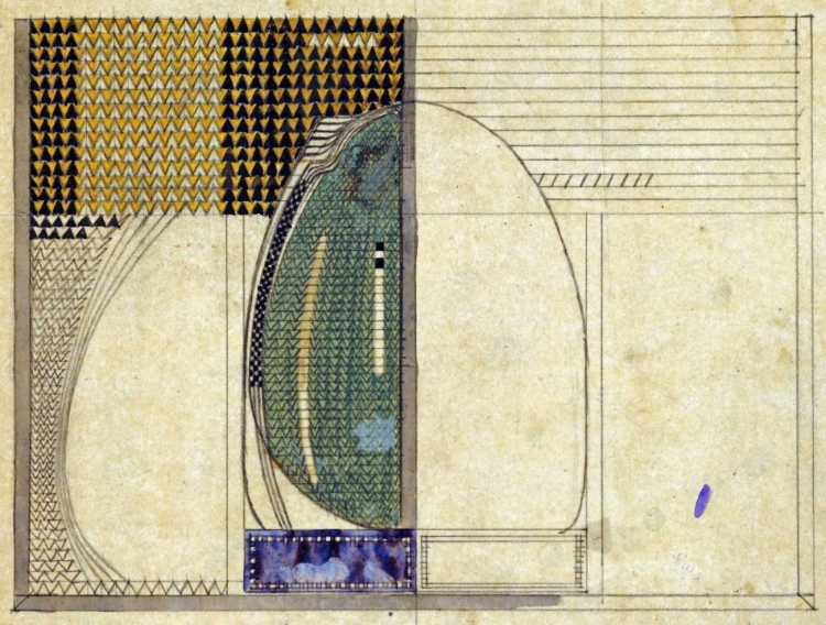 Picture of DESIGN, 1916 FOR W.J BASSETT-LOWKE ESQ