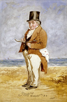 Picture of PORTRAIT OF JOSEPH MALLORD WILLIAM TURNER