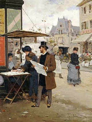 Picture of PARISIAN STREET SCENE