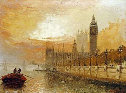 Picture of VIEW OF WESTMINSTER FROM THE THAMES