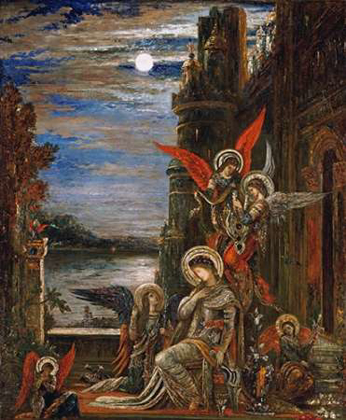 Picture of SAINT CECILIA. (THE ANGELS ANNOUNCING HER COMING MARTYRDOM)