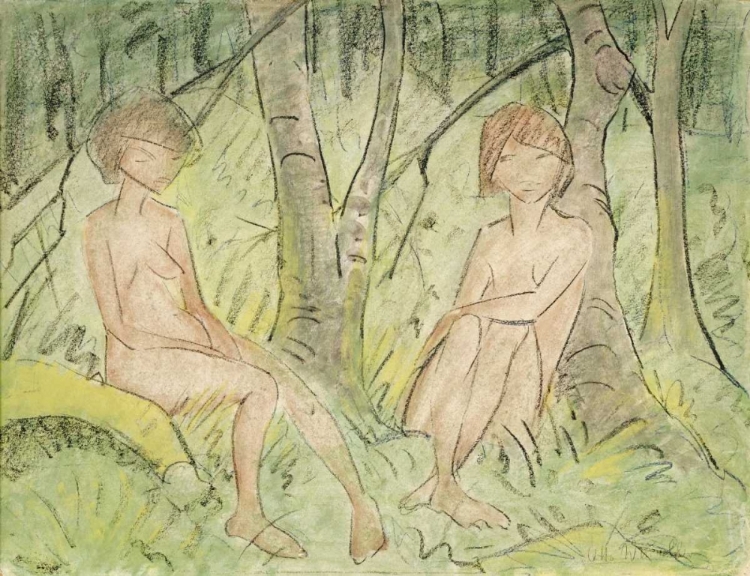 Picture of TWO WOMEN IN THE FOREST