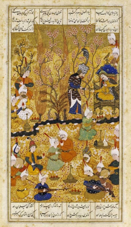 Picture of ILLUSTRATION TO THE SHAHNAMEH. PERSIA, SHIRAZ