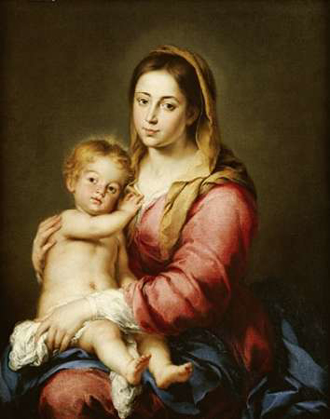 Picture of THE VIRGIN AND CHILD
