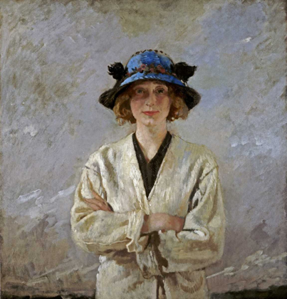 Picture of GIRL IN A BLUE HAT