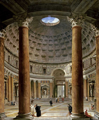 Picture of THE INTERIOR OF THE PANTHEON, ROME