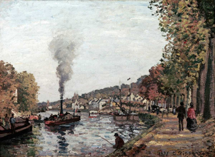 Picture of THE SEINE AT MARLY
