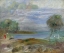 Picture of TWO PEOPLE AT THE WATERS EDGE