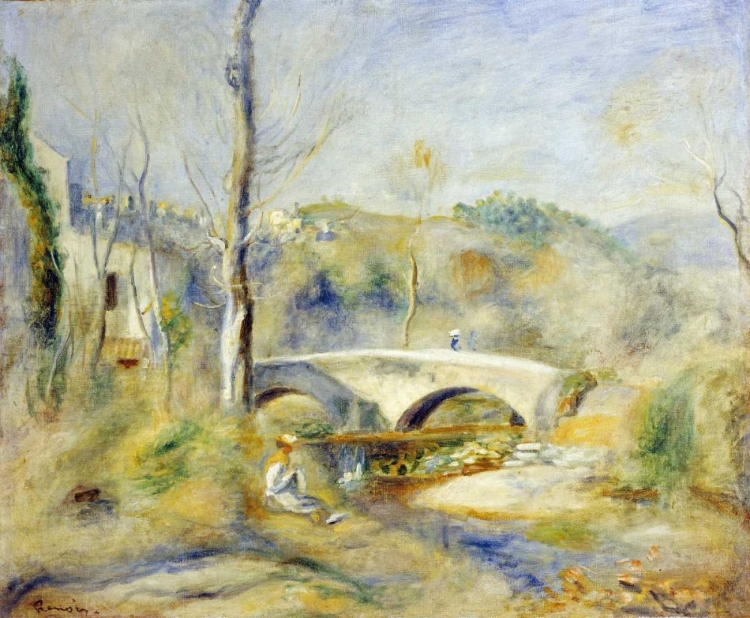 Picture of LANDSCAPE WITH BRIDGE