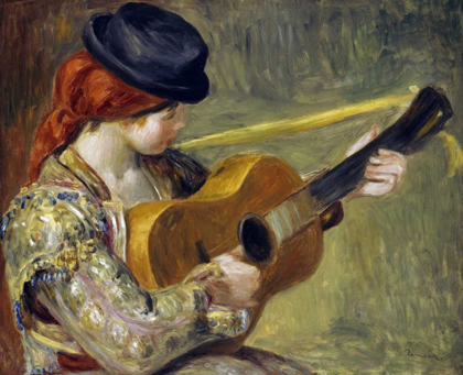 Picture of GIRL WITH A GUITAR, 1897