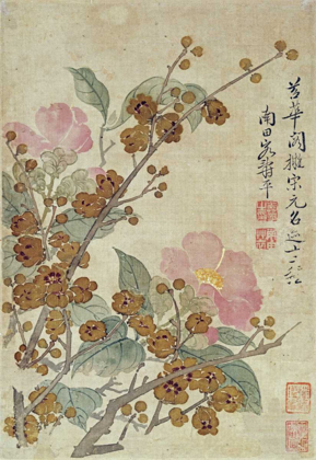 Picture of PLUM BLOSSOM AND CAMELLIAS