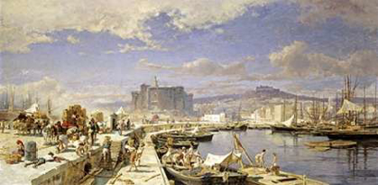 Picture of THE HARBOUR OF NAPLES