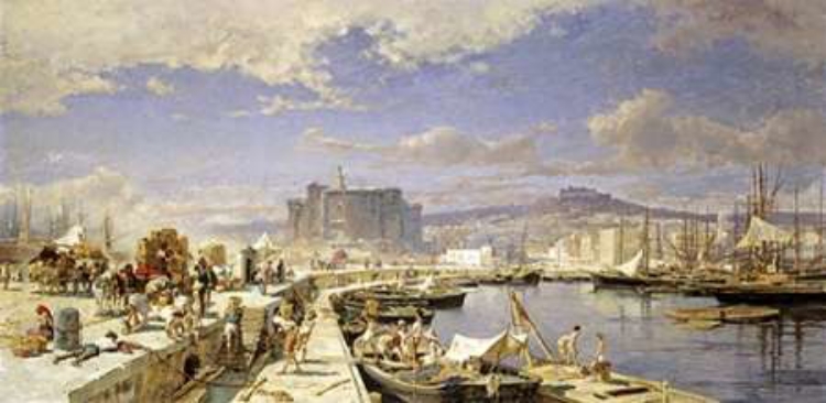 Picture of THE HARBOUR OF NAPLES